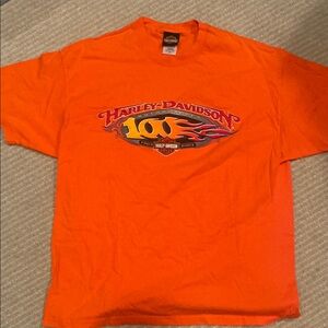 Harley-Davidson Vibrant Orange Tee